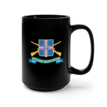 Load image into Gallery viewer, Black Mug 15oz - Army - 190th Glider Infantry Regiment w Br - DUI - Ribbon X 300