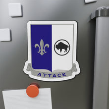 Load image into Gallery viewer, Die-Cut Magnets - Army - 371st Infantry Regiment - DUI (V0) wo Txt