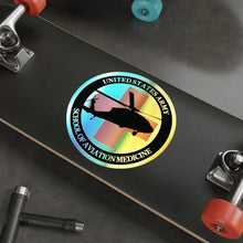 Load image into Gallery viewer, Holographic Die-cut Stickers - Army MEDEVAC Critical Care Flight Paramedics V1