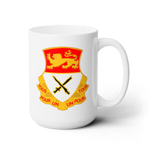 Load image into Gallery viewer, White Ceramic Mug 15oz - Army - 15th Cavalry Regiment wo Txt