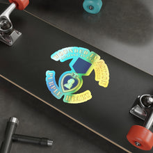 Load image into Gallery viewer, Holographic Die-cut Stickers - Wounded in Action - Purple Heart V1