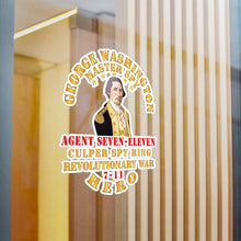 Load image into Gallery viewer, Kiss-Cut Vinyl Decals - Govt - George Washington - Master Spy