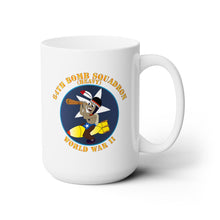 Load image into Gallery viewer, White Ceramic Mug 15oz - AAC - 64th Bomb Squadron - WWII X 300