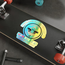Load image into Gallery viewer, Holographic Die-cut Stickers - 176th Gunships (Muskets) - Guns - Vietnam Vet w SVC