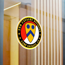 Load image into Gallery viewer, Kiss-Cut Vinyl Decals - Army - 2nd Cavalry Division - Camp Lockett, CA