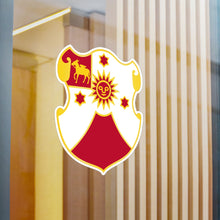 Load image into Gallery viewer, Kiss-Cut Vinyl Decals - Army - 24th Field Artillery Regiment woTxt