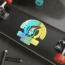 Load image into Gallery viewer, Holographic Die-cut Stickers - 2nd Infantry Division - ImJin Scout -DMZ Missions