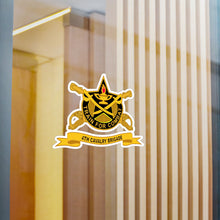Load image into Gallery viewer, Kiss-Cut Vinyl Decals - Army - 4th Cavalry Brigade w Br - Ribbon