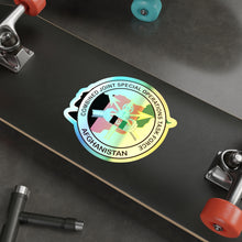 Load image into Gallery viewer, Holographic Die-cut Stickers - Combined Joint Special Operations Task Force - Afghanistan wo Txt