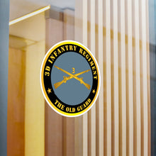 Load image into Gallery viewer, Kiss-Cut Vinyl Decals - Army - 3d Infantry Regiment -The Old Guard w Inf Branch