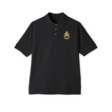 Load image into Gallery viewer, Men's Piqué Polo - Staff Sergeant - SSG wo Txt