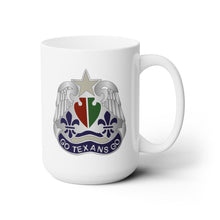 Load image into Gallery viewer, White Mug 15oz - Army - 1st Airborne Bde - TXARNG - DUI wo Txt X 300