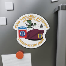 Load image into Gallery viewer, Die-Cut Magnets - Army - 82nd Airborne Div - Beret - Mass Tac - Maroon - 1 - 504th Infantry wo DS X 300