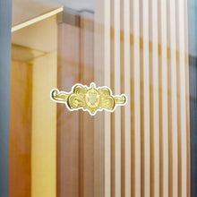 Load image into Gallery viewer, Kiss-Cut Vinyl Decals - USCG - Cutterman Badge - Officer - Gold wo Txt