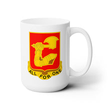 Load image into Gallery viewer, White Ceramic Mug 15oz - Army - 40th Artillery wo Txt
