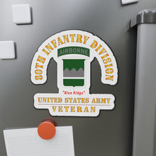 Load image into Gallery viewer, Die-Cut Magnets - Army - SSI - 80th Infantry Division w Airborne Tab - Blue Ridge - US Army Veteran X 300