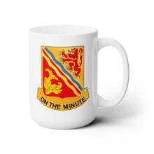 Load image into Gallery viewer, White Ceramic Mug 15oz - Army - 37th Field Artillery wo Txt