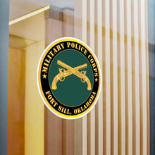 Load image into Gallery viewer, Kiss-Cut Vinyl Decals - Army - Military Police - Branch - Fort Sill, OK X 300