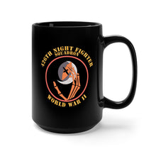 Load image into Gallery viewer, Black Mug 15oz - AAC - 426th Night Fighter Squadron - WWII X 300