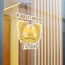 Load image into Gallery viewer, Kiss-Cut Vinyl Decals - Army - Emblem - Warrant Officer Insignia X 300
