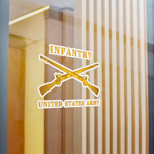 Load image into Gallery viewer, Kiss-Cut Vinyl Decals - Army - Infantry - Branch - US Amry X 300