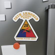 Load image into Gallery viewer, Die-Cut Magnets - Army - SSI - 28th Armored Division - WWII - US Army X 300