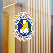 Load image into Gallery viewer, Kiss-Cut Vinyl Decals - USAF - 7th Combat Weather Squadron