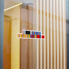 Load image into Gallery viewer, Kiss-Cut Vinyl Decals - Army - WWII POW Service Ribbons Bar w Philippines SVC (Pacific Theater)