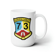 Load image into Gallery viewer, White Ceramic Mug 15oz - Army - Vietnam Combat Vet - 73rd Aviation Company - wo Txt