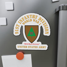 Load image into Gallery viewer, Die-Cut Magnets - Army - SSI - 91st Infantry Division - WWI - Wild West Division - US Army X 300