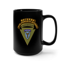 Load image into Gallery viewer, Black Mug 15oz - 36th Airborne Division - Recondo