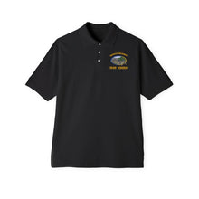 Load image into Gallery viewer, Men's Piqué Polo - Circle Riders - Buffalo Soldiers - Iron Riders