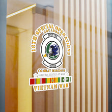 Load image into Gallery viewer, Kiss-Cut Vinyl Decals - SOF - 16th SOS - Combat Missions w VN SVC