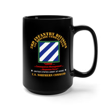 Load image into Gallery viewer, Black Mug 15oz - Army - 3rd ID - CBRNE - US NorthCom