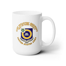 Load image into Gallery viewer, White Mug 15oz - Army - 41st Infantry - DUI - Hell on 8 Wheels
