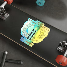 Load image into Gallery viewer, Holographic Die-cut Stickers - Emblem - Warrant Officer - CW4 wo DS
