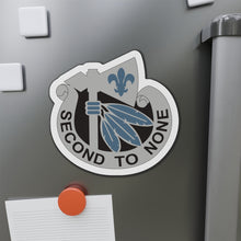 Load image into Gallery viewer, Die-Cut Magnets - DUI - 2nd Infantry Division X 300