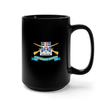 Load image into Gallery viewer, Black Mug 15oz - Army - 293rd Infantry Regiment - DUI w Br - Ribbon X 300