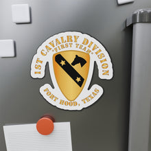 Load image into Gallery viewer, Die-Cut Magnets - Army - 1st Cavalry Division - DUI - Ft Hood, TX X 300