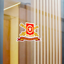 Load image into Gallery viewer, Kiss-Cut Vinyl Decals - Army - 48th Field Artillery Battalion w Br - Ribbon