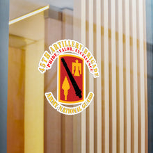 Load image into Gallery viewer, Kiss-Cut Vinyl Decals - Army - 45th Artillery Brigade - Pride, Valor, Excellence - SSI - ARNG