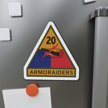 Load image into Gallery viewer, Die-Cut Magnets -SSI - 20th Armored Division w Name Tape X 300