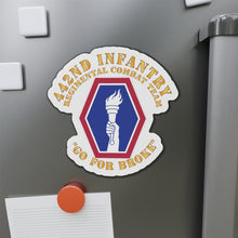 Load image into Gallery viewer, Die-Cut Magnets -SSI - Army - 442nd Infantry Regimental Combat Team X 300