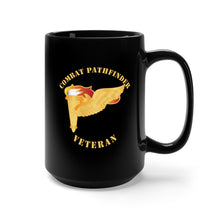 Load image into Gallery viewer, Black Mug 15oz - Combat Pathfinder Veteran X 300