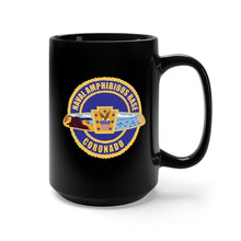 Load image into Gallery viewer, Black Mug 15oz - Navy - Naval Amphibious Base Coronado No Txt