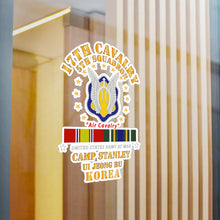 Load image into Gallery viewer, Kiss-Cut Vinyl Decals - Army - 5th Squadron 17th Cavalry - Air Cav - Camp Stanley Korea w KDSM SVC