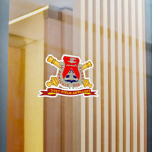 Load image into Gallery viewer, Kiss-Cut Vinyl Decals - Army - 31st Field Artillery w Br - Ribbon