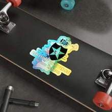 Load image into Gallery viewer, Holographic Die-cut Stickers - Korea Map - 2nd Infantry Div - Second to None - V1
