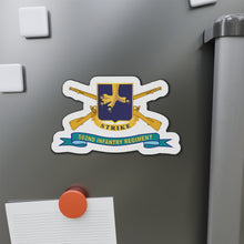 Load image into Gallery viewer, Die-Cut Magnets - 502nd Infantry Regiment - DUI w Br - Ribbon X 300