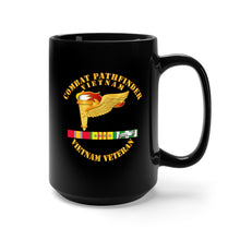 Load image into Gallery viewer, Black Mug 15oz - Combat Pathfinder Veteran w VN SVC